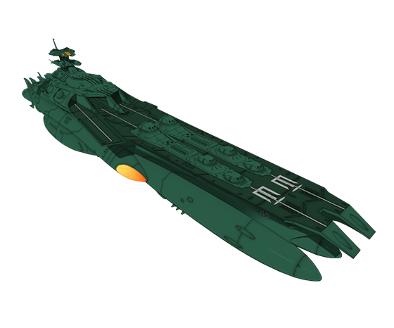 ゲルバデス級航宙戦闘母艦〈ニルバレス〉