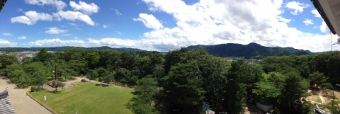 白石城展望