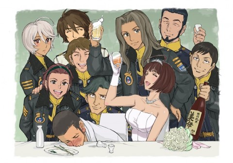 エンディングイラスト（結婚式）mini
