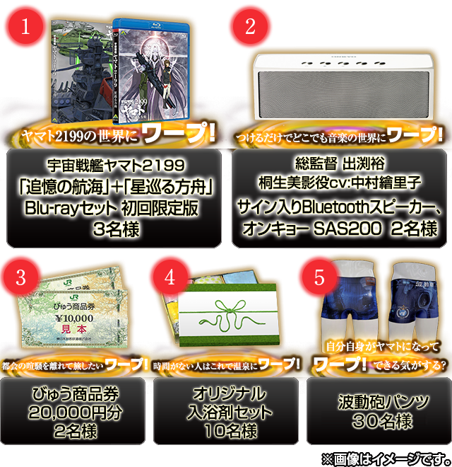 賞品一覧